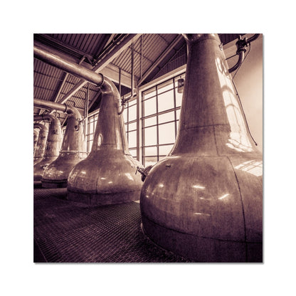 Still Squadron Caol Ila Sepia Toned C-Type Print 8"x8" by Wandering Spirits Global