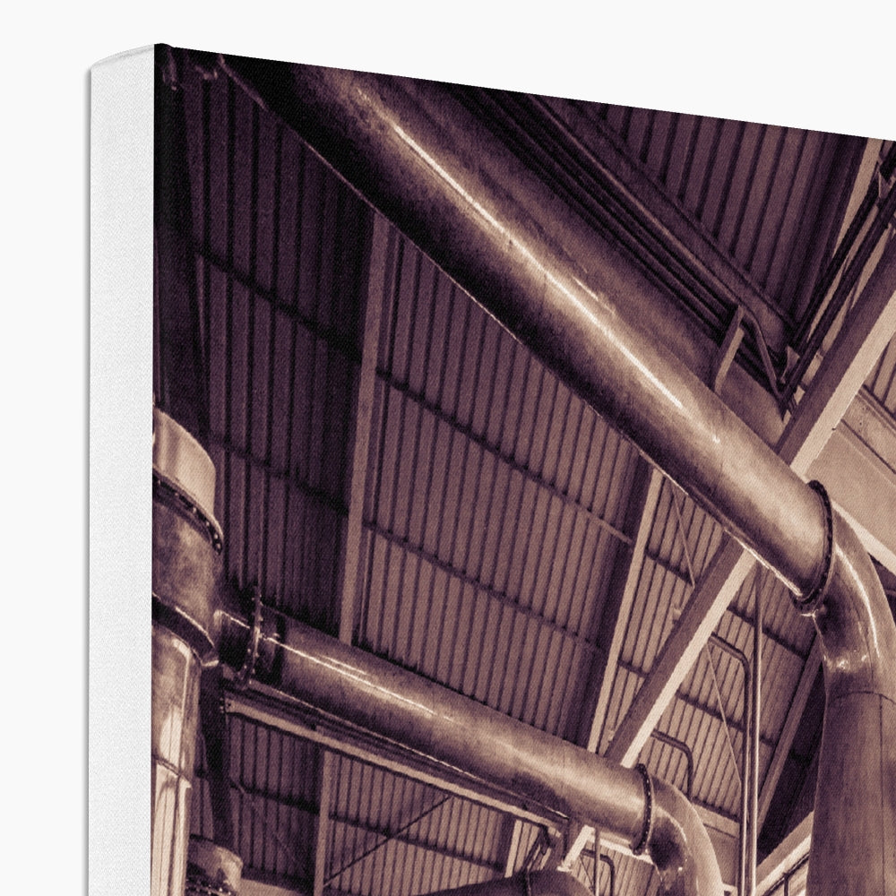 Still Squadron Caol Ila Sepia Toned Canvas by Wandering Spirits Global