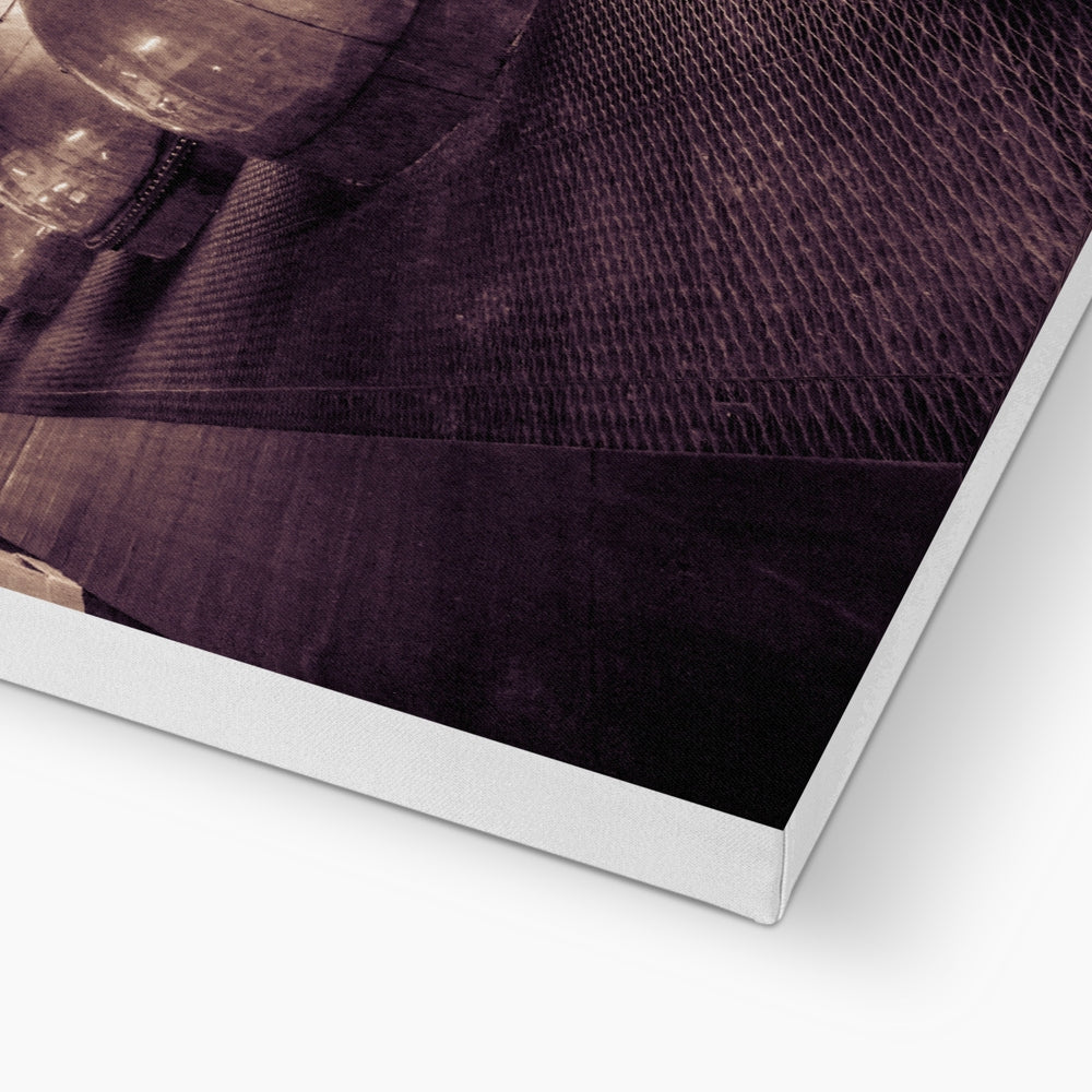 Still Squadron Caol Ila Sepia Toned Canvas by Wandering Spirits Global