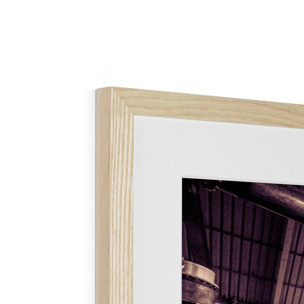 Still Squadron Caol Ila Sepia Toned Framed & Mounted Print by Wandering Spirits Global