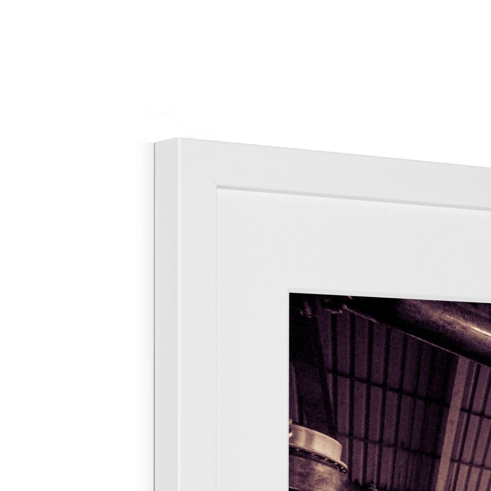 Still Squadron Caol Ila Sepia Toned Framed & Mounted Print by Wandering Spirits Global