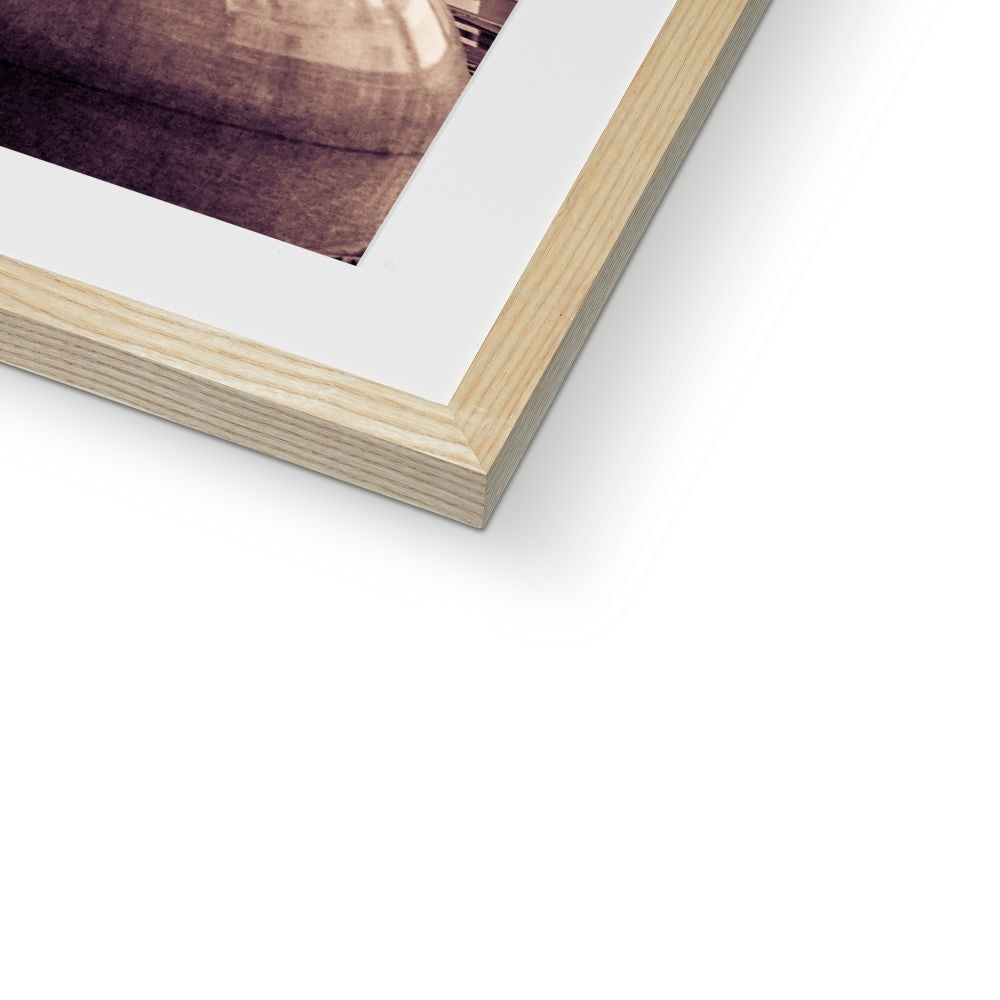 Still Squadron Caol Ila Sepia Toned Framed & Mounted Print by Wandering Spirits Global