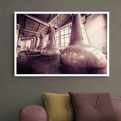 Still Squadron Caol Ila Sepia Toned Hahnemühle Photo Rag Print 36"x24"