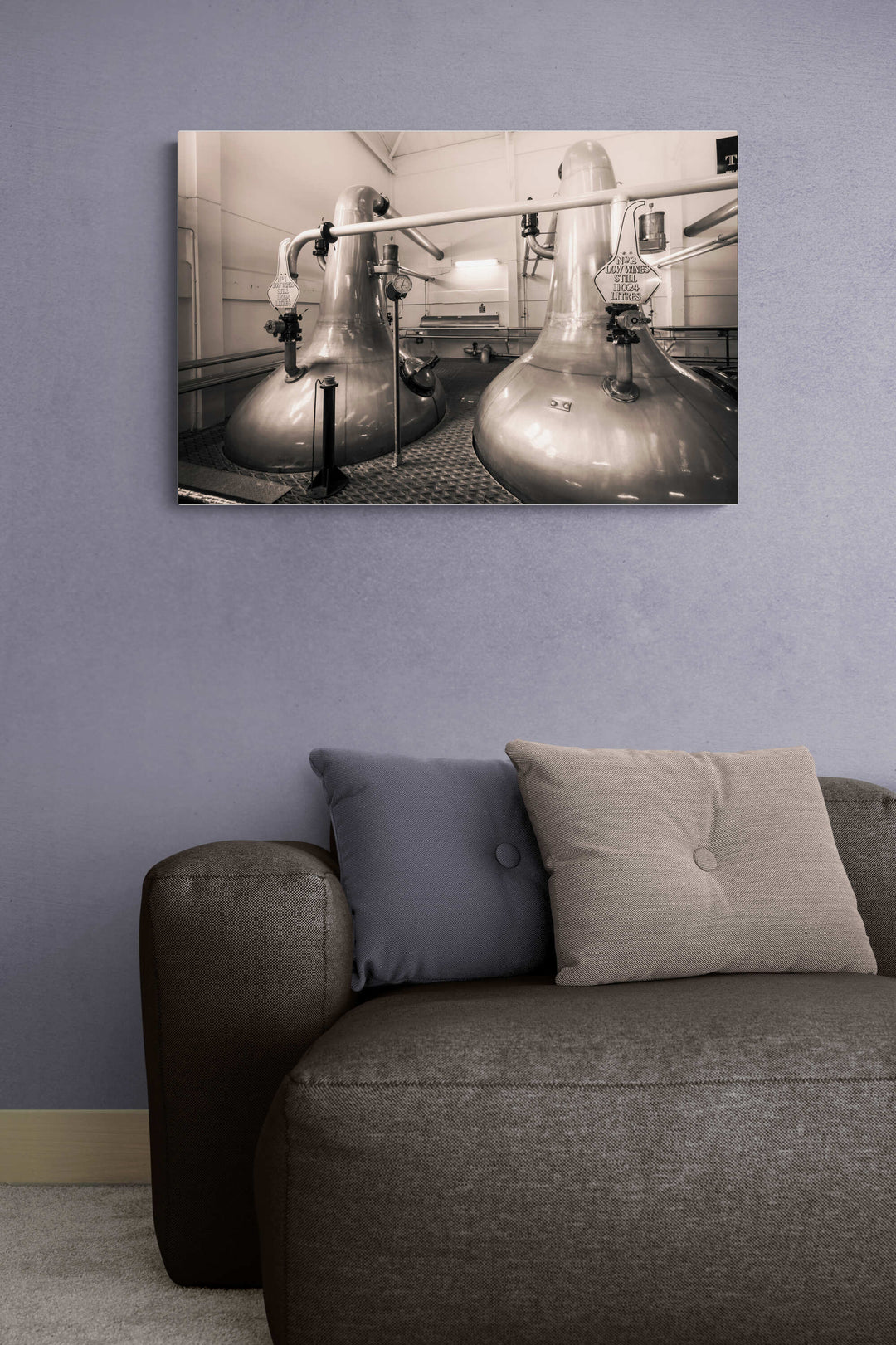 Low Wines 1 and 2 Talisker Golden Toned C-Type Print 30"x20" by Wandering Spirits Global