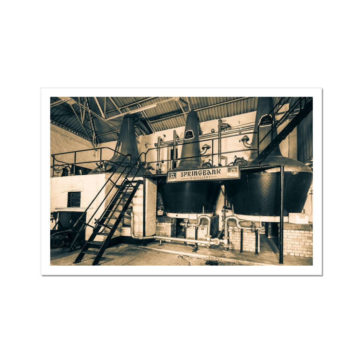 Three Stills Springbank Distillery Hahnemühle Photo Rag Print