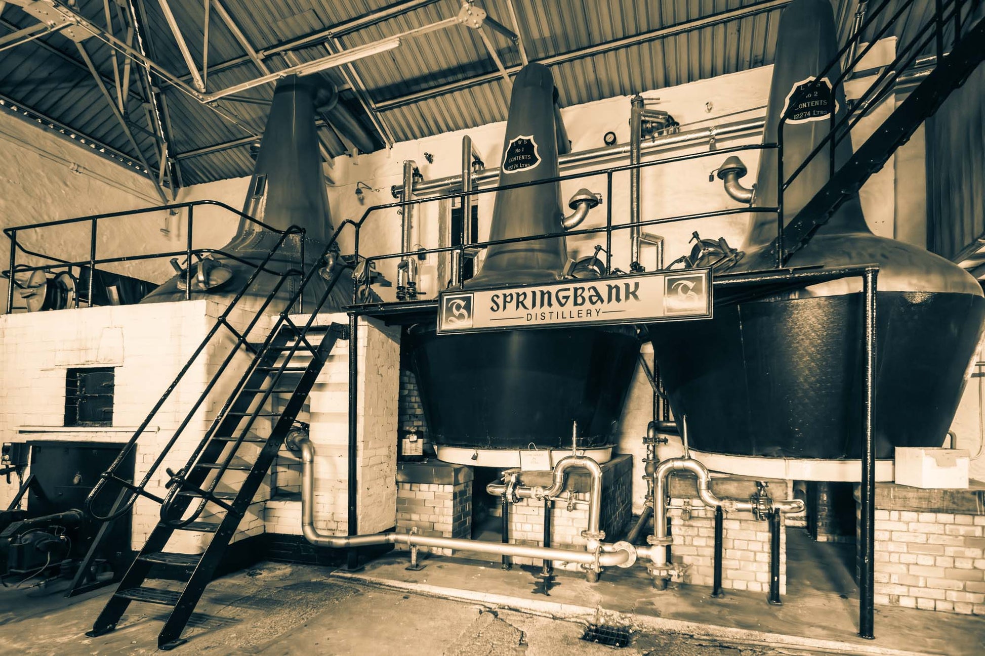 Three Stills Springbank Distillery Hahnemühle Photo Rag Print