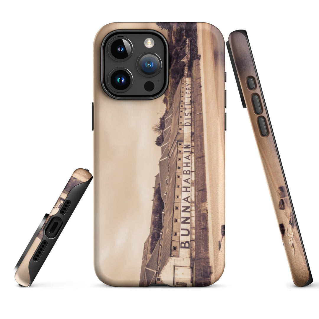 Bunnahabhain Distillery Warehouse Tough iPhone Case Matte / iPhone 15 Pro Max by Wandering Spirits Global
