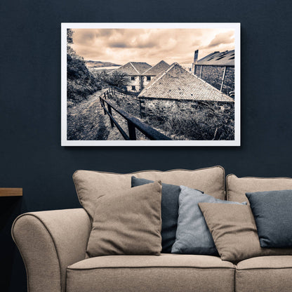 View From Above Bunnahabhain Distillery Hahnemühle Photo Rag Print