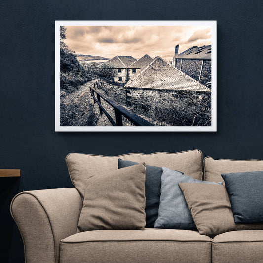 View From Above Bunnahabhain Distillery Hahnemühle Photo Rag Print