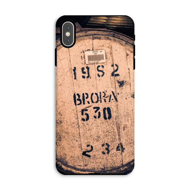 Brora 1982 Cask Tough Phone Case iPhone XS Max / Gloss by Wandering Spirits Global