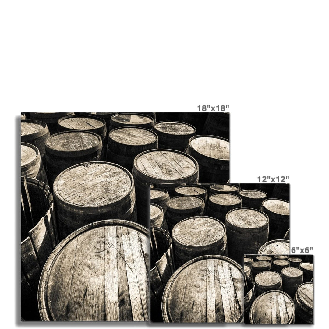 Dalmore Distillery Empty Casks  C-Type Print by Wandering Spirits Global