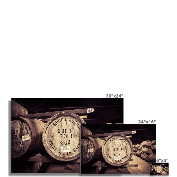 Bruichladdich 2003 Cask Soft Colour C-Type Print by Wandering Spirits Global