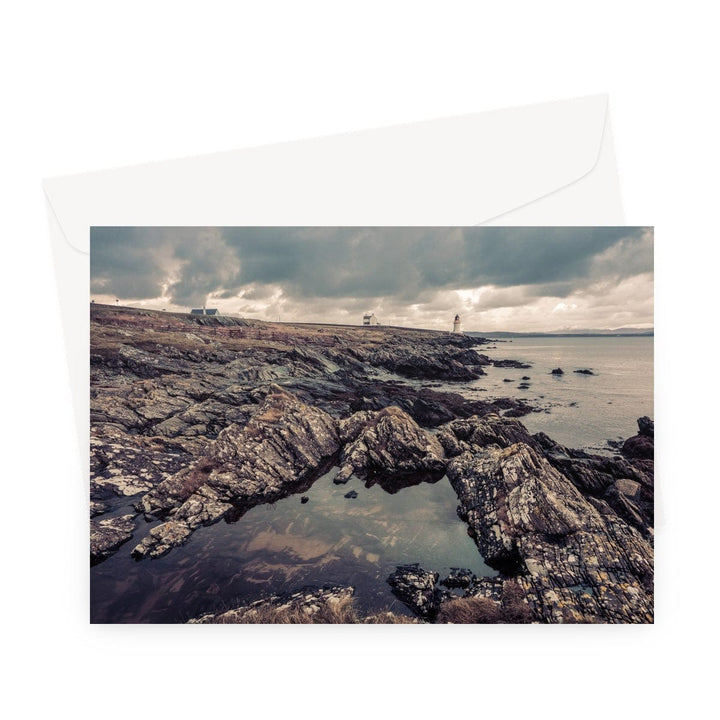 Loch Indaal Islay Winter Greeting Card A5 Landscape / 10 Cards by Wandering Spirits Global