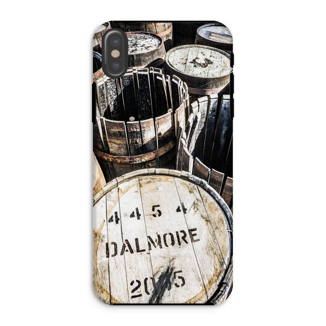 Dalmore Distillery Casks Tough Phone Case iPhone XS / Gloss by Wandering Spirits Global