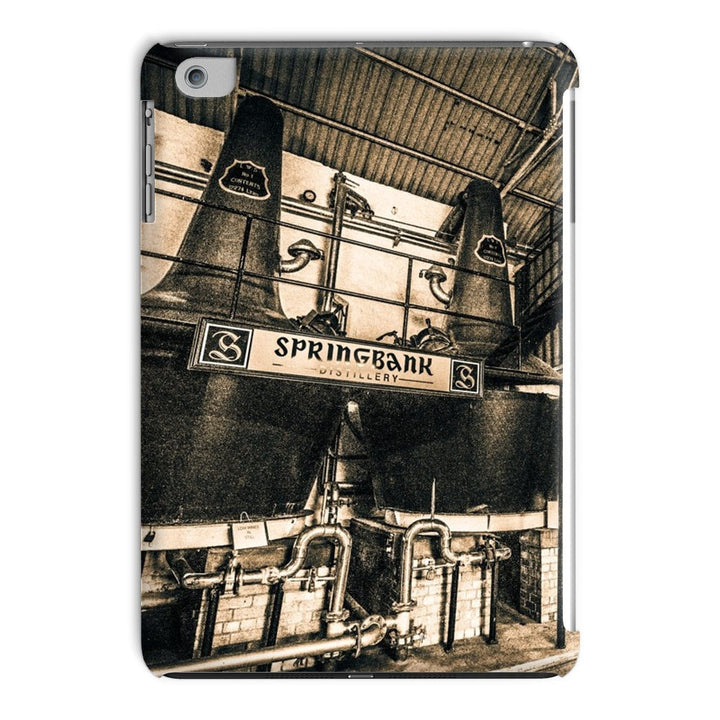 Springbank Distillery Black and White Tablet Cases iPad Mini 1/2/3 / Gloss by Wandering Spirits Global