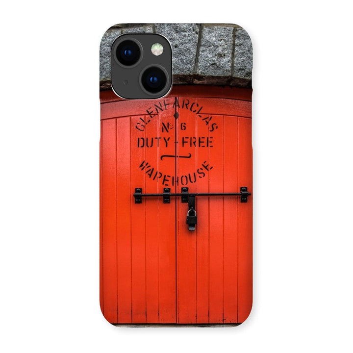 Glenfarclas Distillery Duty Free Warehouse 6 Snap Phone Case iPhone 14 / Gloss by Wandering Spirits Global