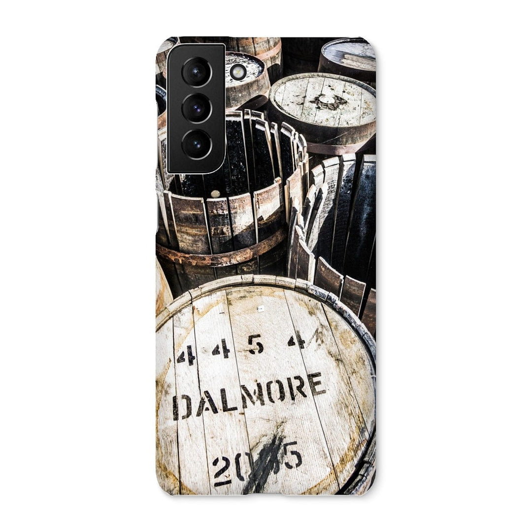 Dalmore Distillery Casks Snap Phone Case Samsung Galaxy S21 Plus / Gloss by Wandering Spirits Global