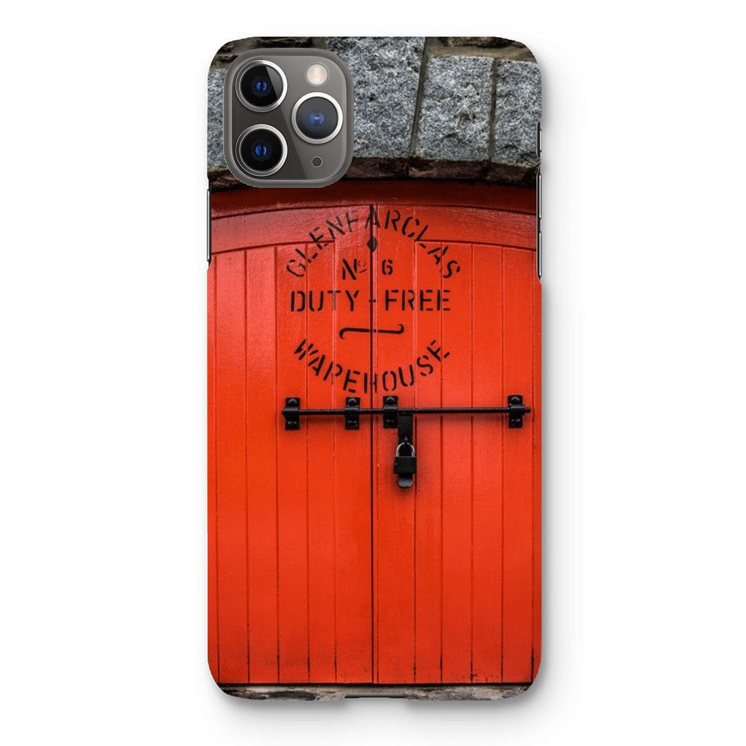 Glenfarclas Distillery Duty Free Warehouse 6 Snap Phone Case iPhone 11 Pro Max / Gloss by Wandering Spirits Global
