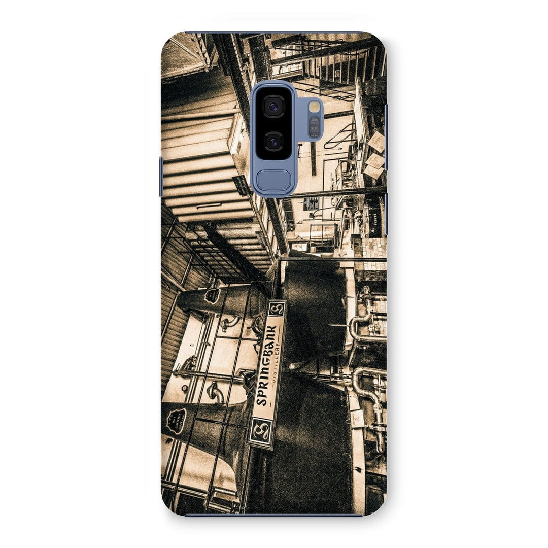 Springbank Distillery Black and White Snap Phone Case Samsung Galaxy S9 Plus / Gloss by Wandering Spirits Global