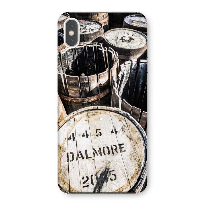 Dalmore Distillery Casks Snap Phone Case iPhone XS Max / Gloss by Wandering Spirits Global