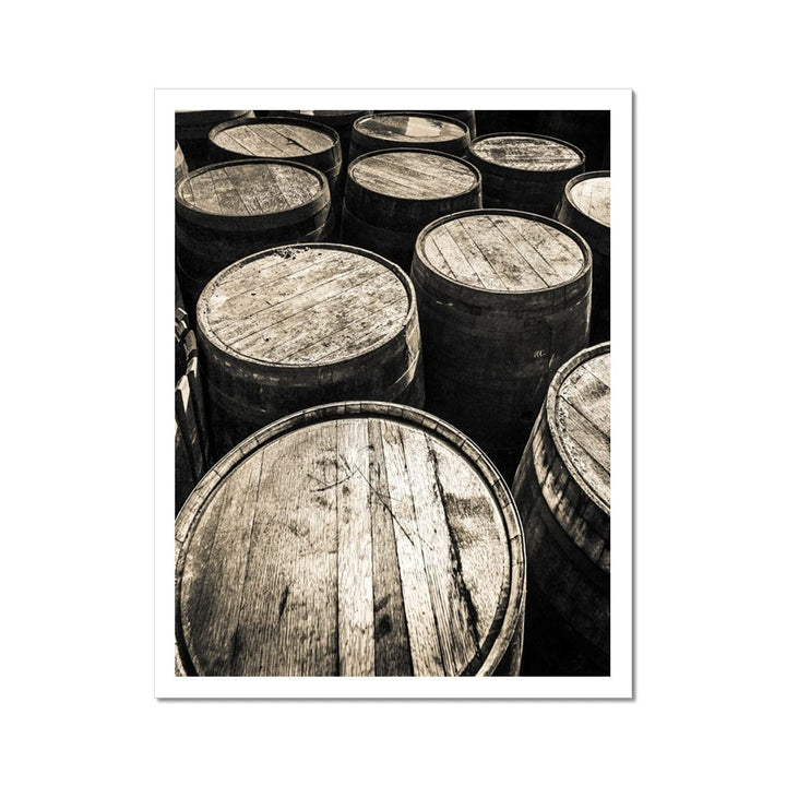 Dalmore Distillery Empty Casks  Hahnemühle Photo Rag Print 11"x14" by Wandering Spirits Global