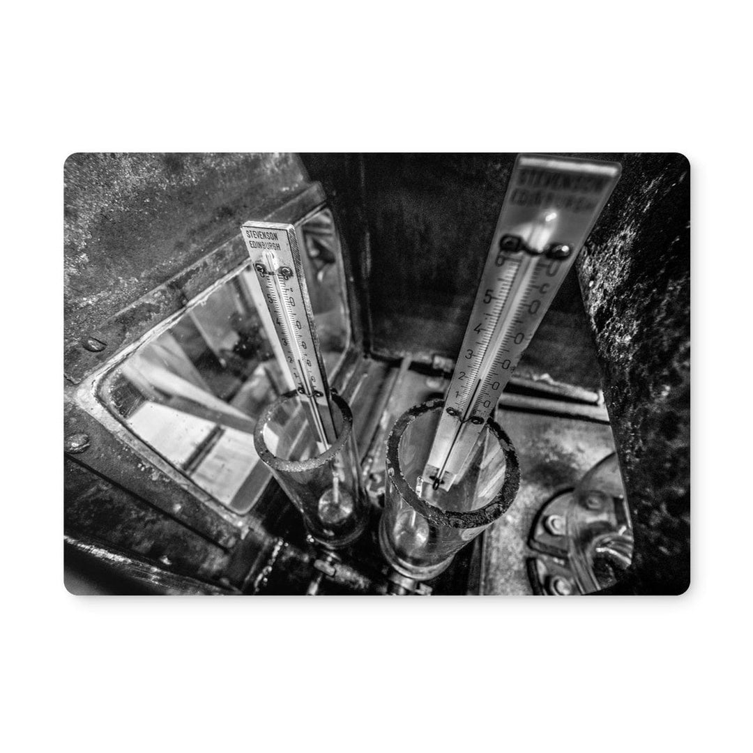 Distilling Thermometers Laphroaig Black and White Placemat 4 Placemats by Wandering Spirits Global