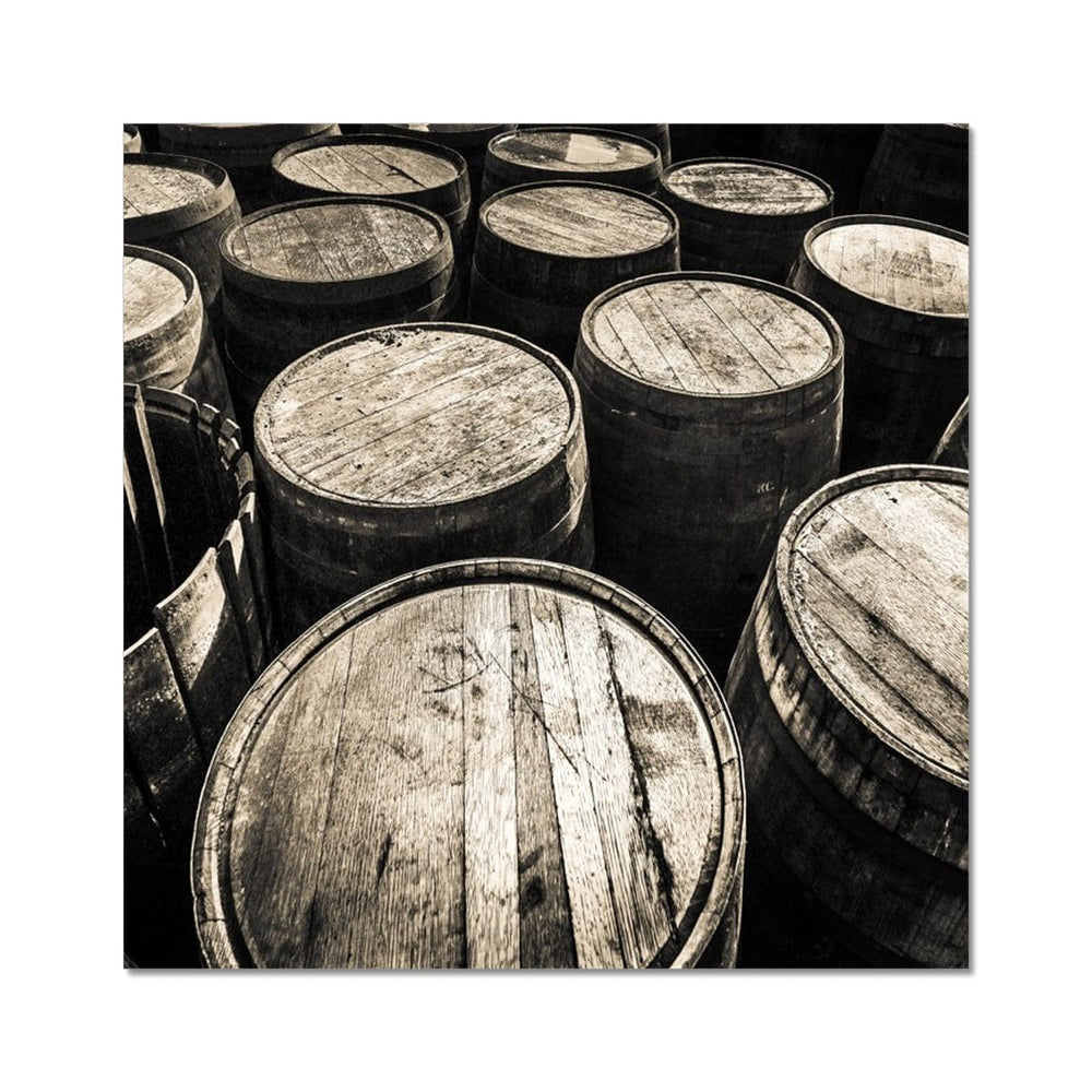 Dalmore Distillery Empty Casks  C-Type Print 12"x12" by Wandering Spirits Global