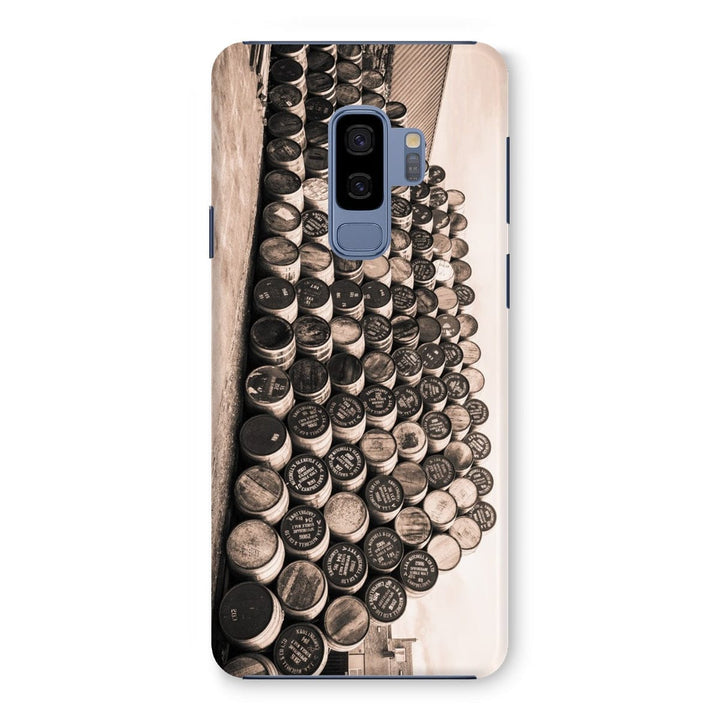 Empty Glengyle Casks Sepia Toned Snap Phone Case Samsung Galaxy S9 Plus / Gloss by Wandering Spirits Global