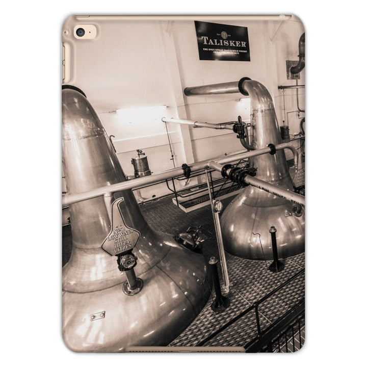 Low Wines and Wash Stills Talisker Golden Toned Tablet Cases iPad Air 2 / Gloss by Wandering Spirits Global