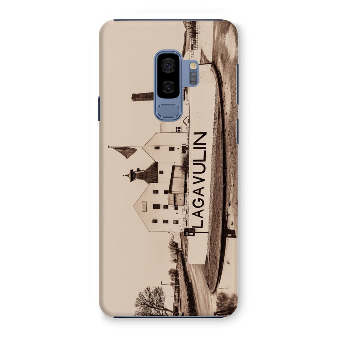 Lagavulin Distillery Sepia Toned Snap Phone Case Samsung Galaxy S9 Plus / Gloss by Wandering Spirits Global