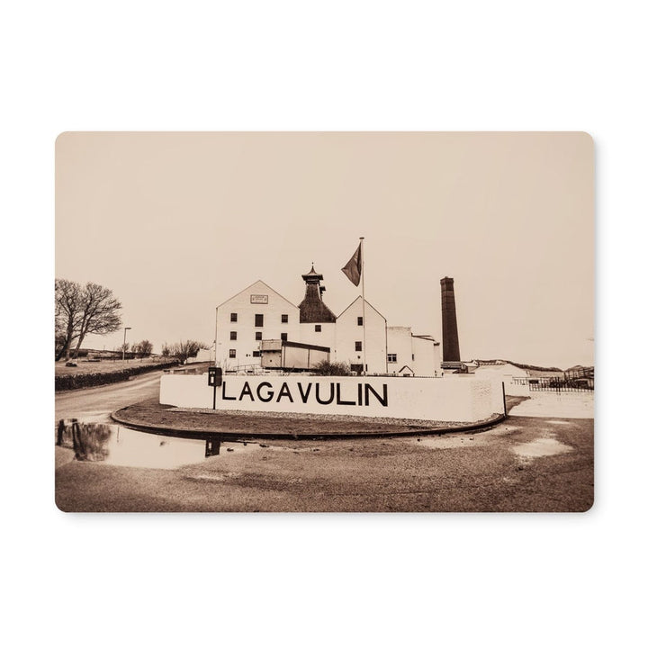 Lagavulin Distillery Sepia Toned Placemat 2 Placemats by Wandering Spirits Global
