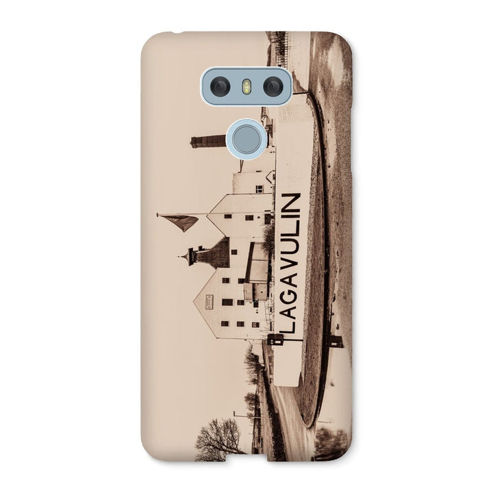 Lagavulin Distillery Sepia Toned Snap Phone Case LG G6 / Gloss by Wandering Spirits Global