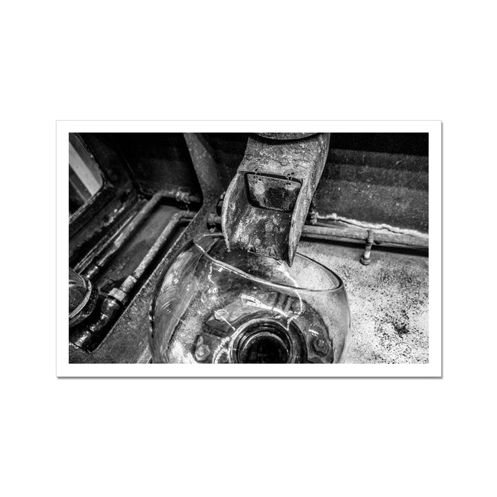 Low Wines Wash Still No 1 Black and White Hahnemühle Photo Rag Print 18"x12" by Wandering Spirits Global