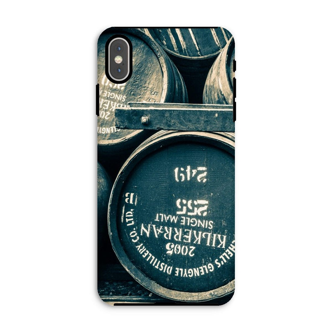 Kilkerran Casks Tough Phone Case iPhone XS Max / Gloss by Wandering Spirits Global
