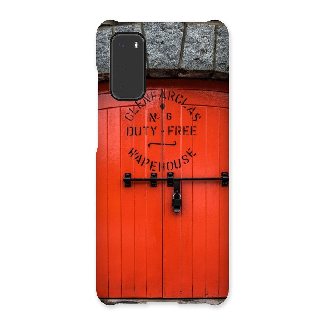 Glenfarclas Distillery Duty Free Warehouse 6 Snap Phone Case Samsung Galaxy S20 / Gloss by Wandering Spirits Global