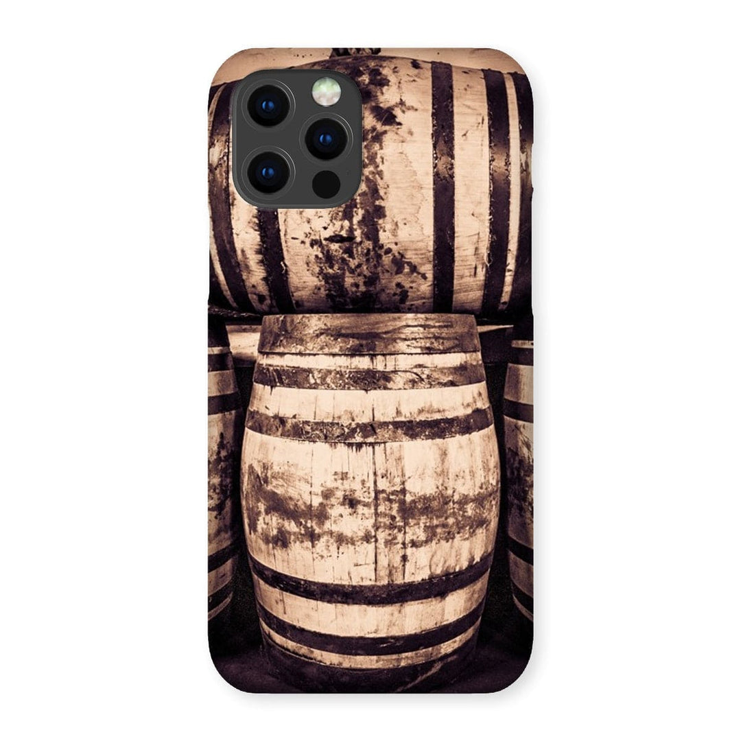 Octave Casks Bunnahabhain Distillery Snap Phone Case iPhone 12 Pro / Gloss by Wandering Spirits Global