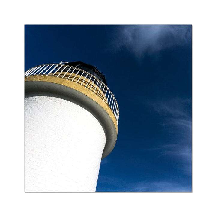 Port Charlotte Lighthouse C-Type Print 16"x16" by Wandering Spirits Global