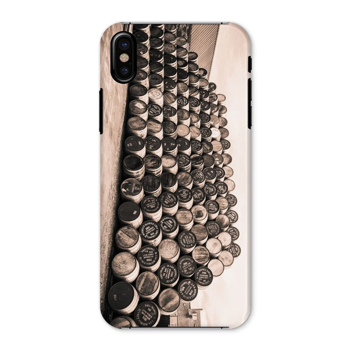 Empty Glengyle Casks Sepia Toned Snap Phone Case iPhone X / Gloss by Wandering Spirits Global