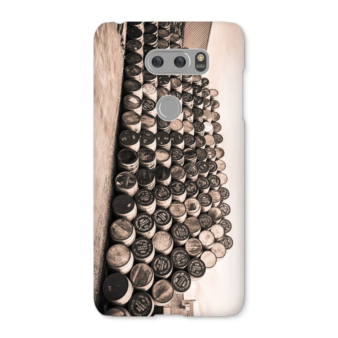 Empty Glengyle Casks Sepia Toned Snap Phone Case LG V30 / Gloss by Wandering Spirits Global