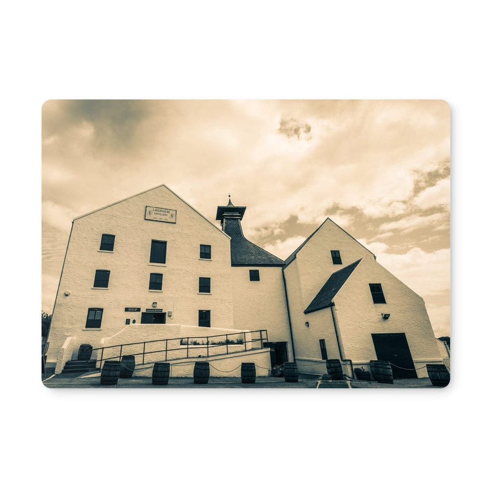 Lagavulin Distillery Golden Toned Placemat 2 Placemats by Wandering Spirits Global