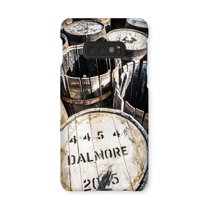 Dalmore Distillery Casks Snap Phone Case Samsung Galaxy S10E / Gloss by Wandering Spirits Global