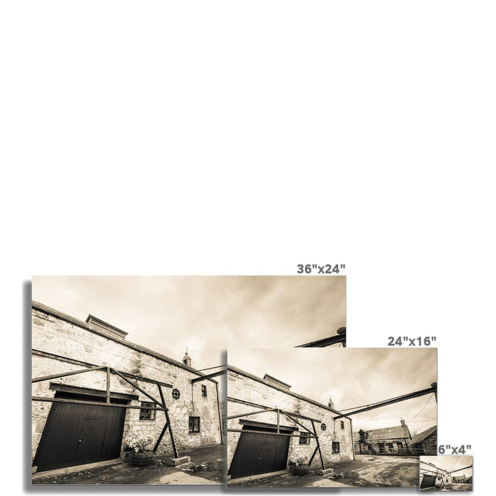 Brora Still Room Golden Black and White C-Type Print by Wandering Spirits Global