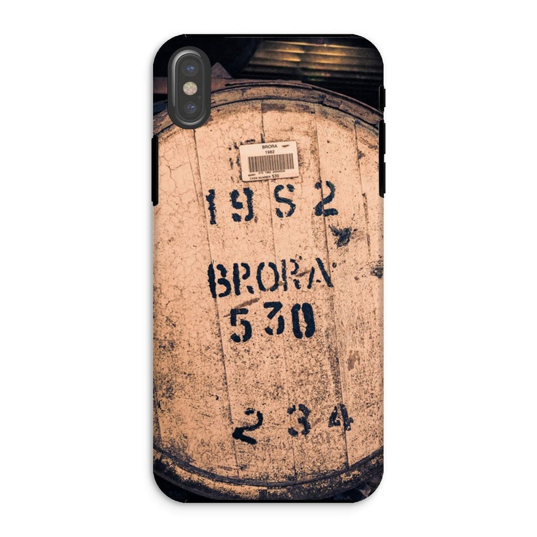 Brora 1982 Cask Tough Phone Case iPhone XS / Gloss by Wandering Spirits Global