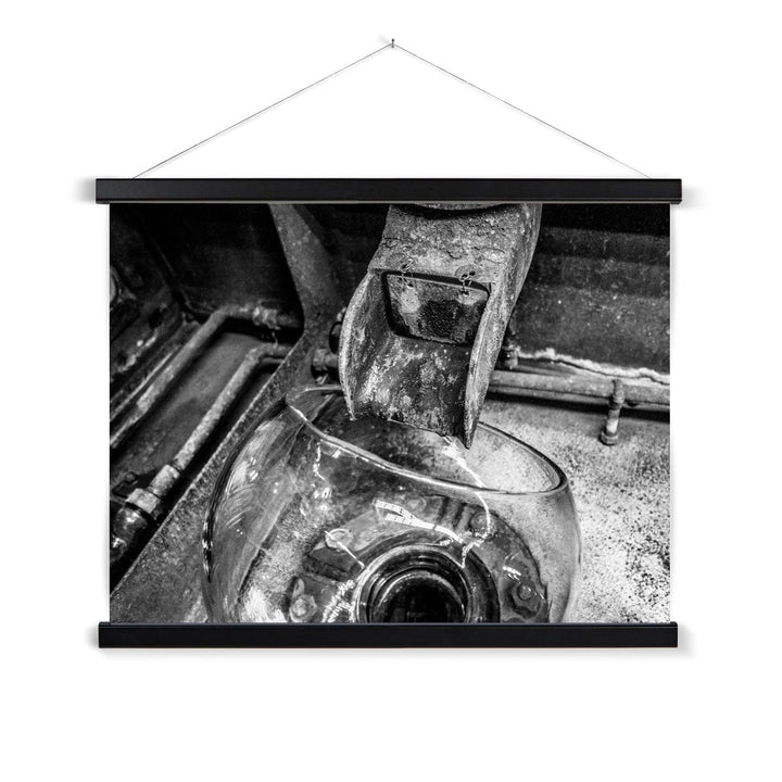 Low Wines Wash Still No 1 Black and White Fine Art Print with Hanger 24"x18" / Black Frame by Wandering Spirits Global