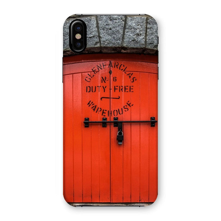 Glenfarclas Distillery Duty Free Warehouse 6 Snap Phone Case iPhone XS / Gloss by Wandering Spirits Global