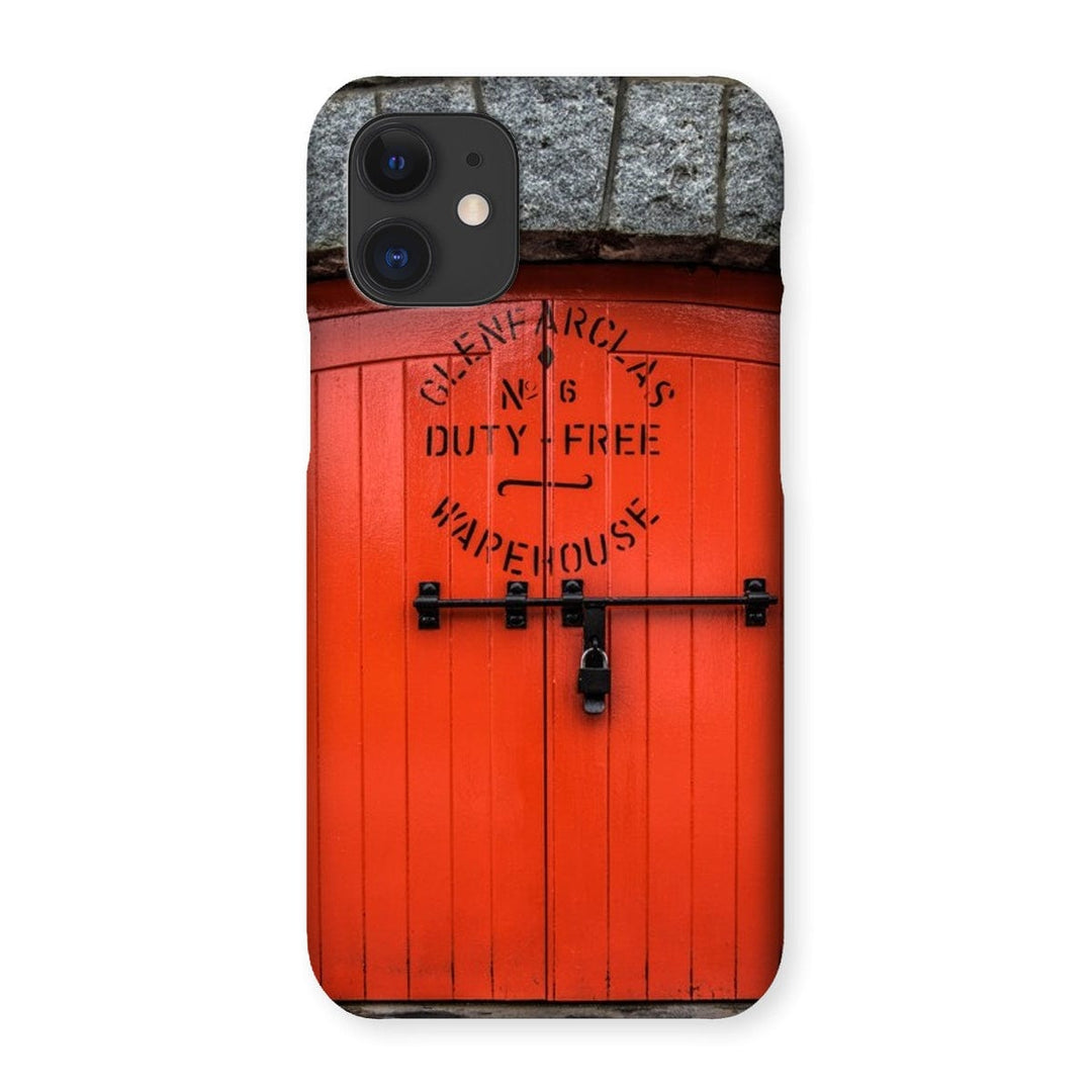 Glenfarclas Distillery Duty Free Warehouse 6 Snap Phone Case iPhone 12 Mini / Gloss by Wandering Spirits Global