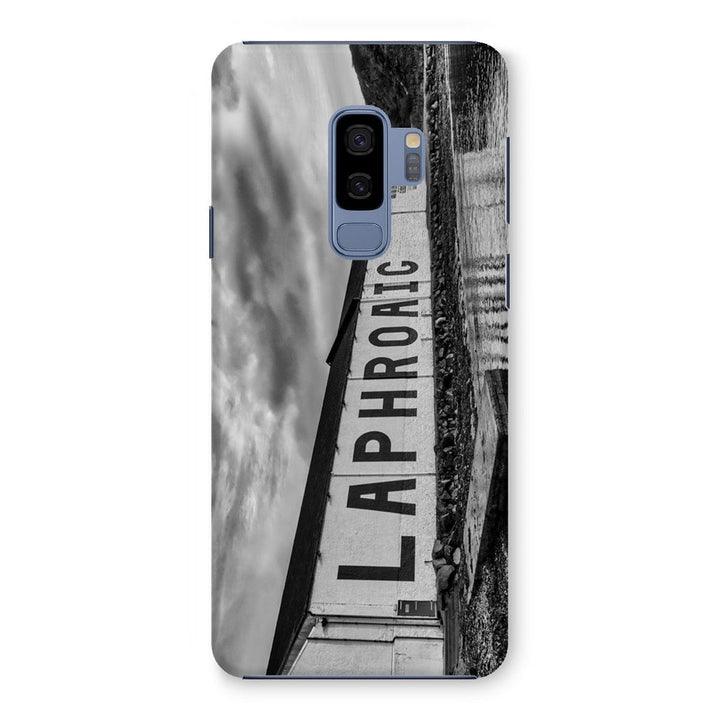 Laphroaig Distillery Islay Black and White Snap Phone Case Samsung Galaxy S9 Plus / Gloss by Wandering Spirits Global