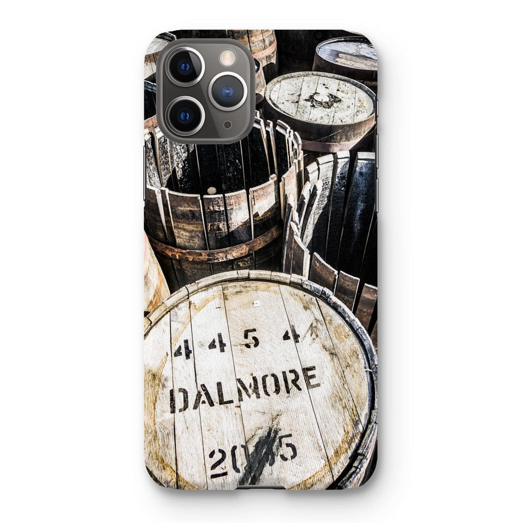 Dalmore Distillery Casks Snap Phone Case iPhone 11 Pro / Gloss by Wandering Spirits Global