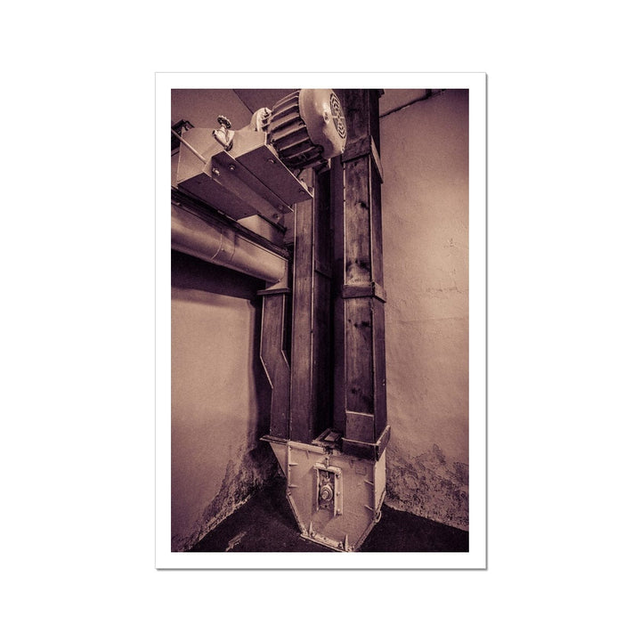 Barley Elevator Bunnahabhain Distillery Hahnemühle Photo Rag Print 16"x24" by Wandering Spirits Global