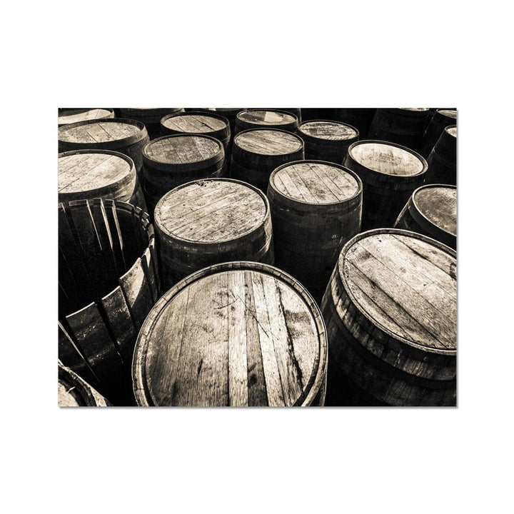 Dalmore Distillery Empty Casks  C-Type Print 16"x12" by Wandering Spirits Global